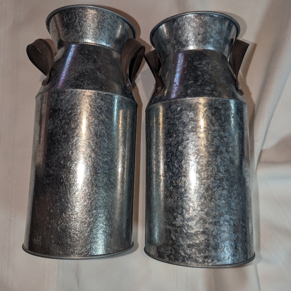 Galvanized Metal Jugs